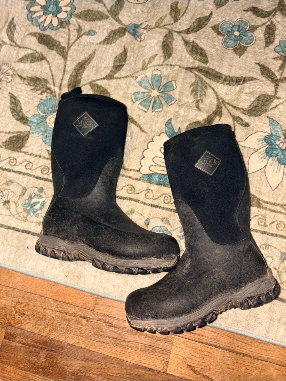 Muck Boot Kids Black Waterproof Pull-On Boots